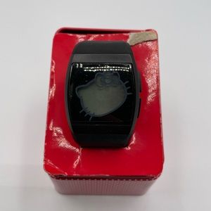 Hello Kitty Digital Black Watch - New